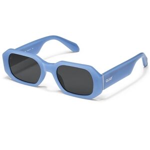 Quay Australia Square Genesis Sunglasses Tortoise Shell Blue Quay